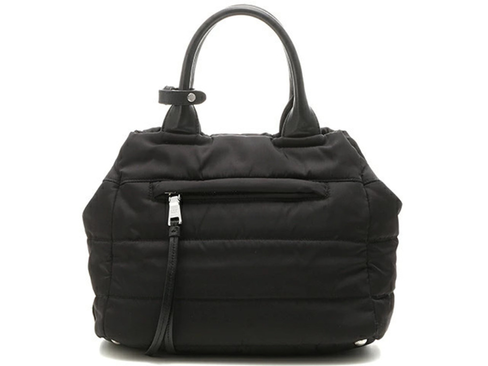 Prada Frame Bag Handbag Shoulder Black